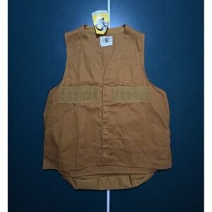 Vintage 60s Black‎ Sheep Field Vest Mens Medium Hunting Made In Japan Deadstock